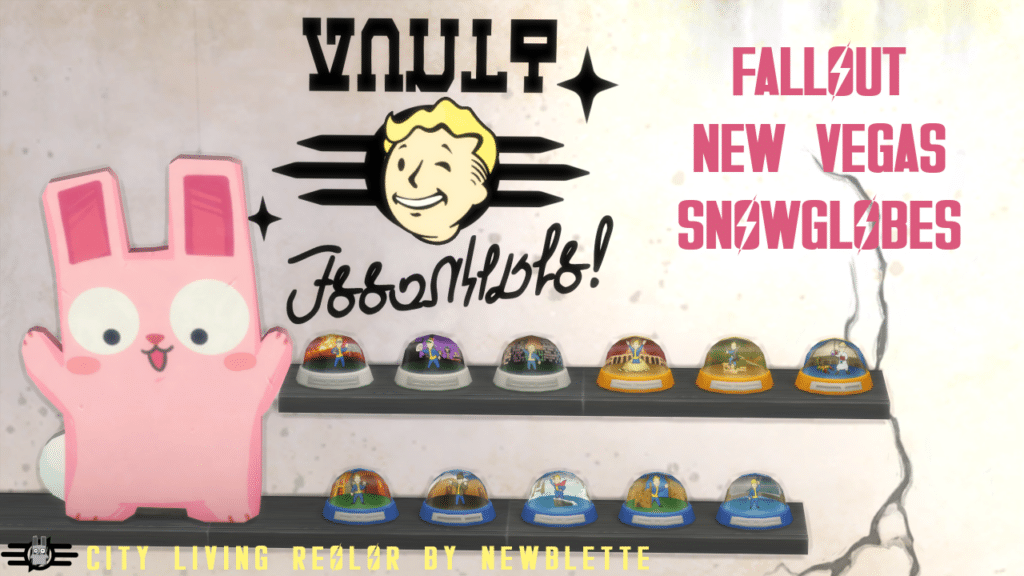 Fallout New Vegas Snowglobes