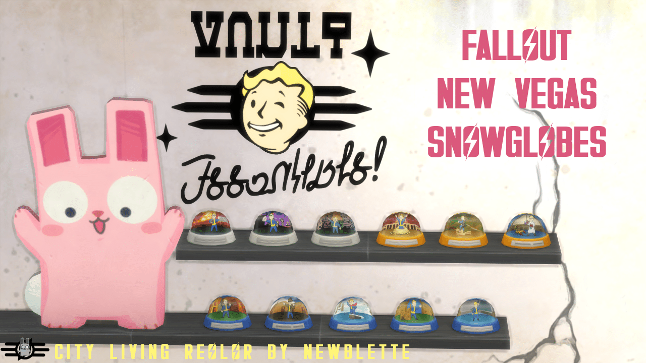 Fallout New Vegas Snowglobes