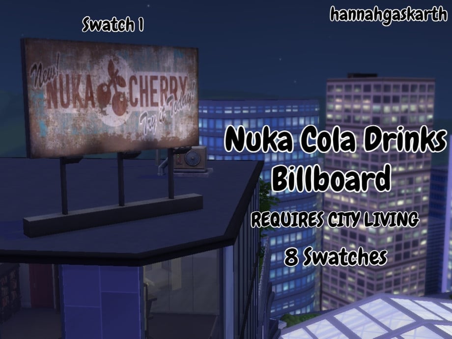 Nuka Cola Drinks Billboard