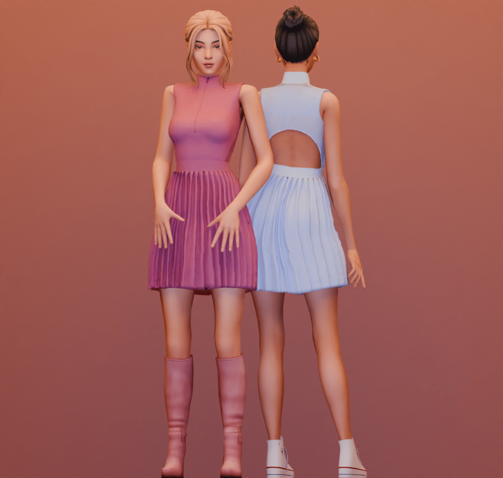 SNOOTYSIMS - Miss Sporty Dress 02