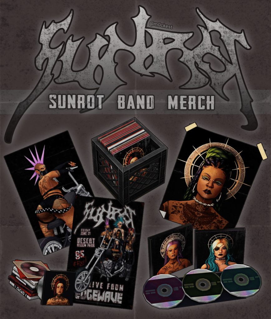 SUNROT Band Merch by m0ckest