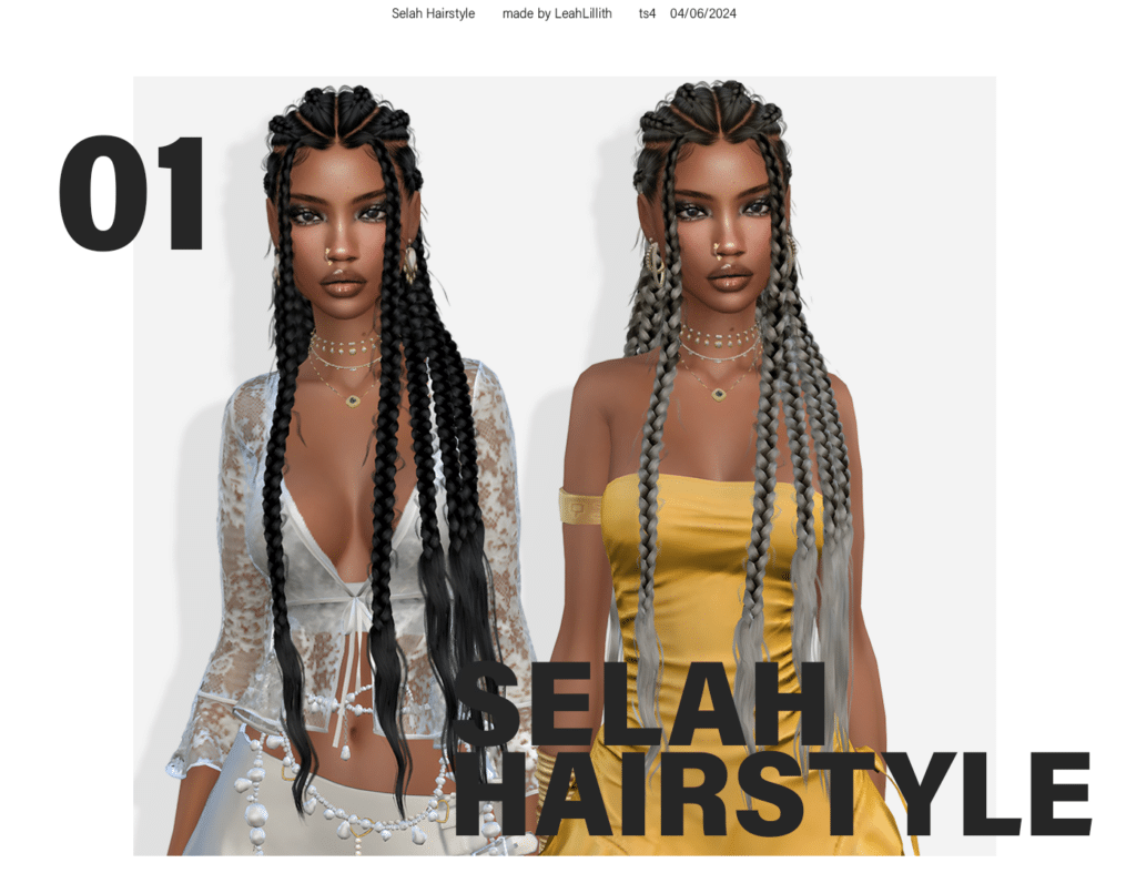 Selah Hairtystyle by Leahlilith