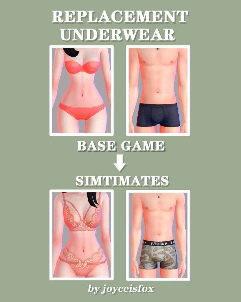 Simtimates Default Replacement Underwear