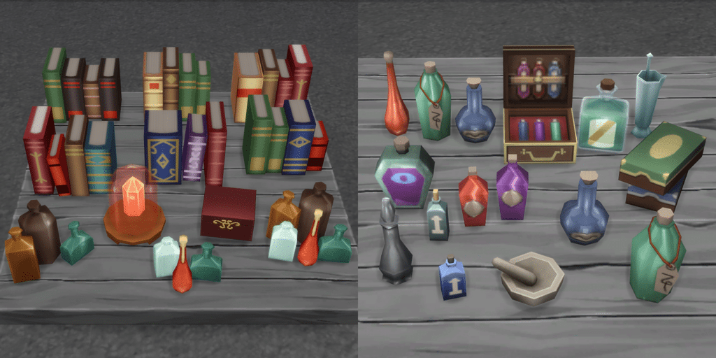 Spellbound Clutter / Incantation & Apothecary Clutter