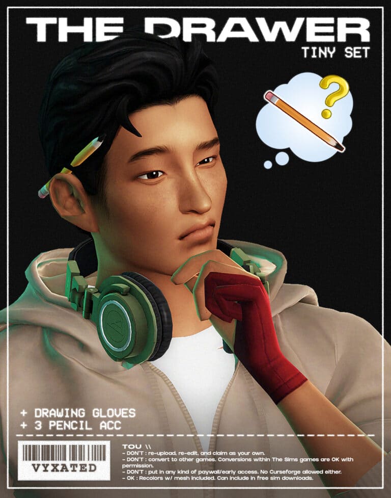 The Drawer Tiny Set (Accessories ) [MM]