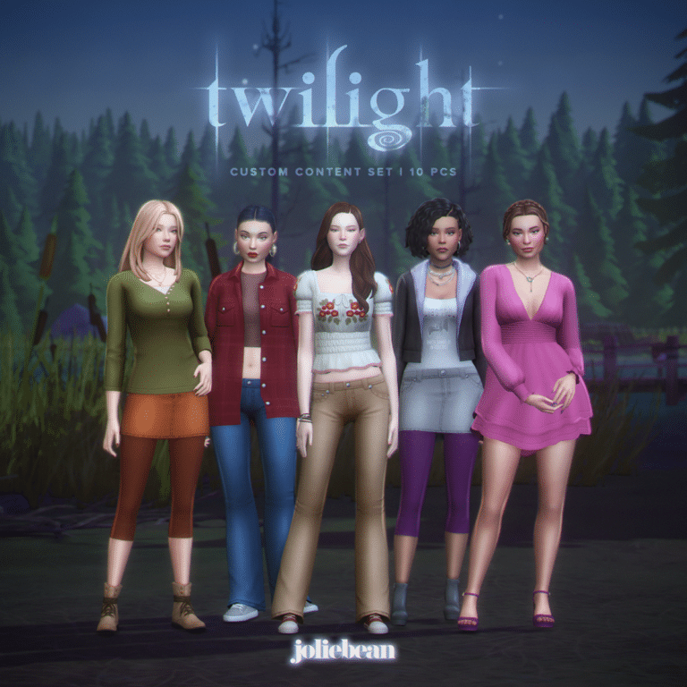 Twilight Set ( Jacket/ Top/ Shirt/ Blouse/ Dress/ Jeans/ Skirt/ Tights ) [MM]