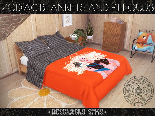 Zodiac Blankets And Pillows