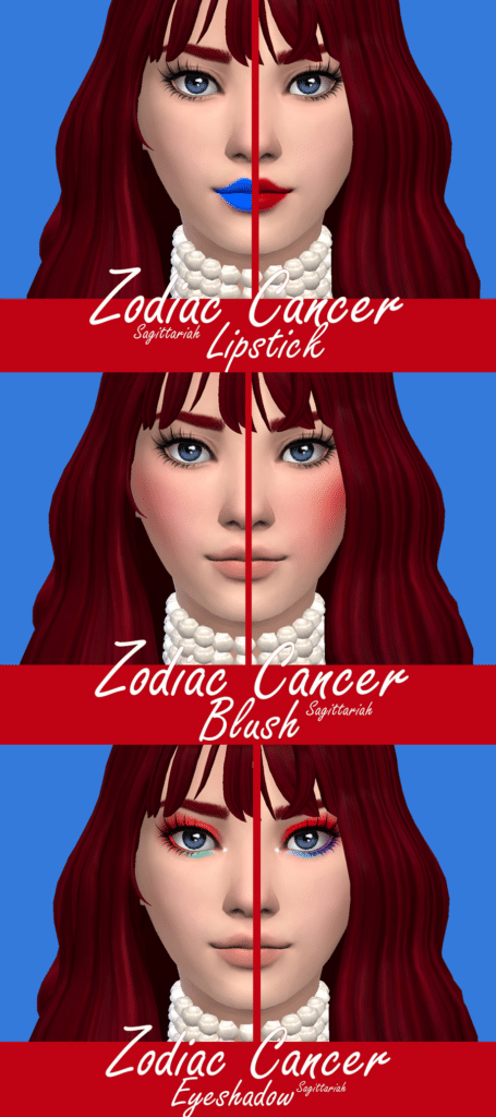 Zodiac Cancer Makeup