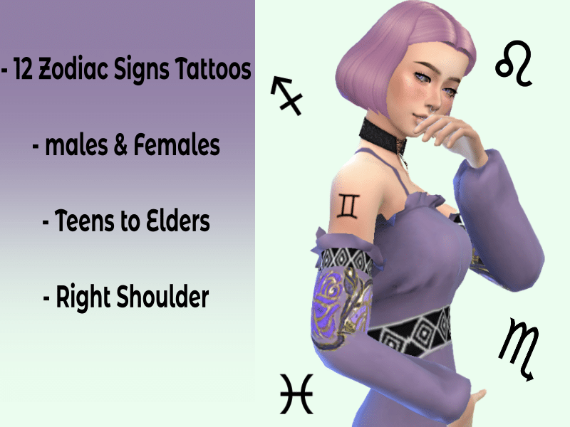 Zodiac Signs Tattoos