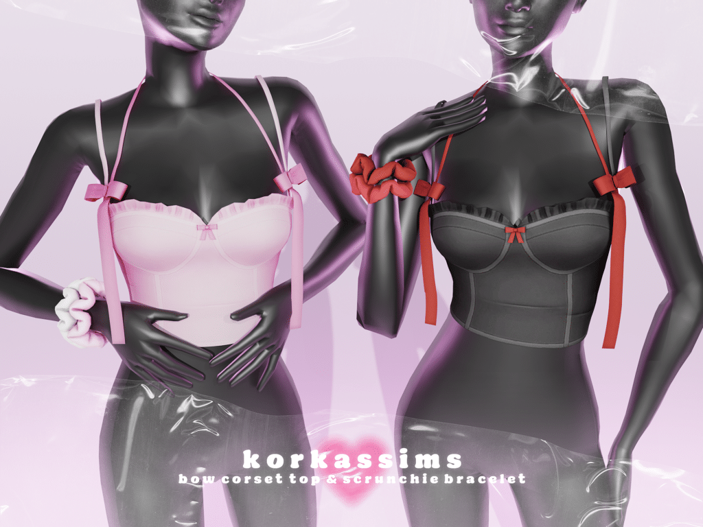 Bow Corset Top by korkassims