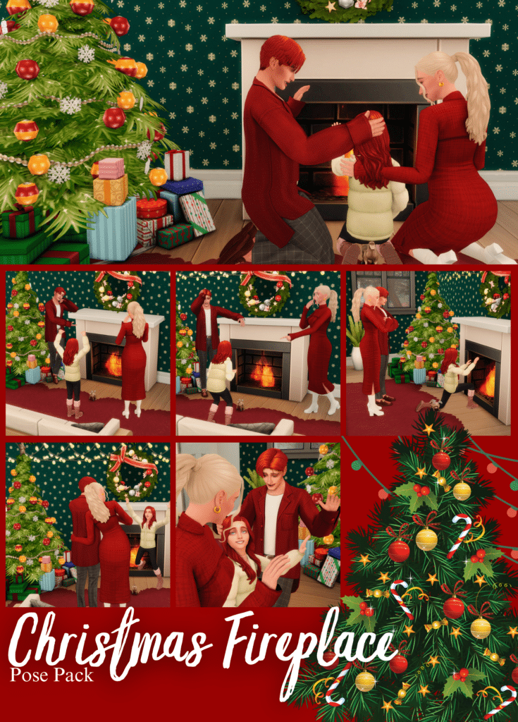 SNOOTYSIMS - Christmas Fireplace