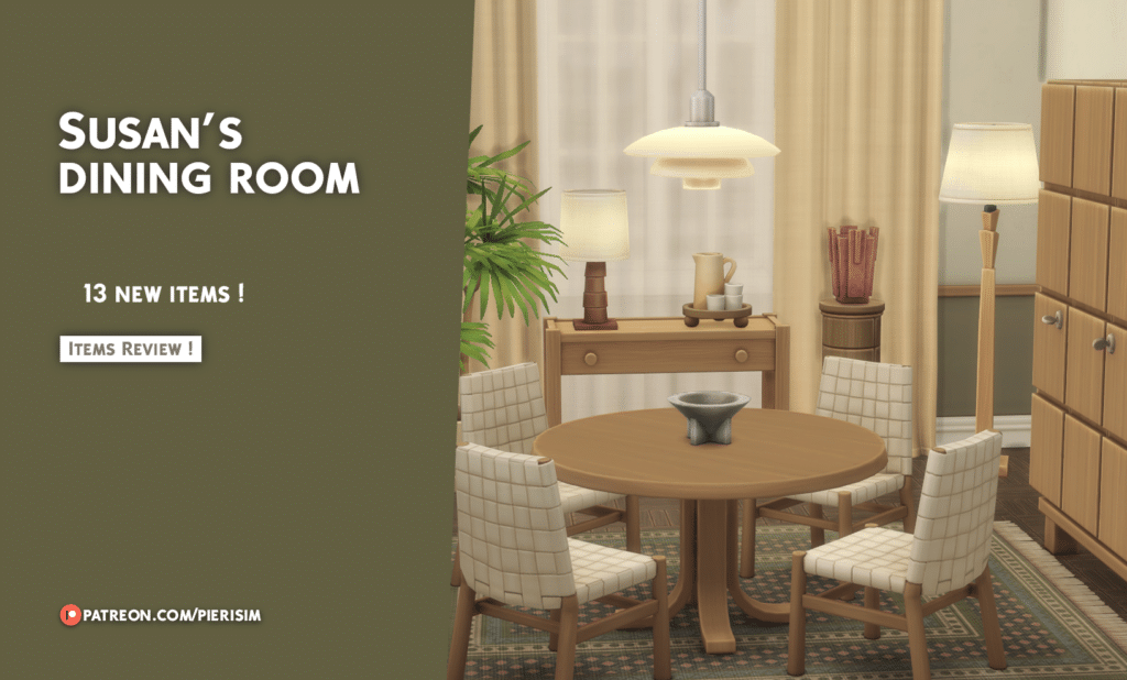 SUSAN Dining Room by Pierisim