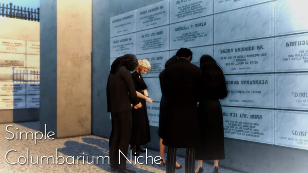 Simple Columbarium Niche