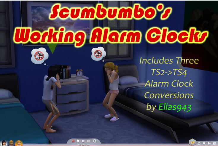 Scumbumbo's Working Alarm Clocks