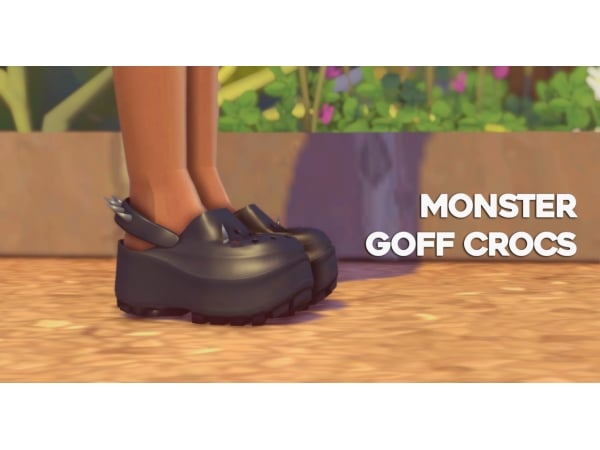 Monster Goff Crocs