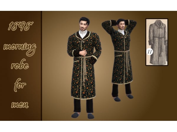 1898 Morning Robe For Men