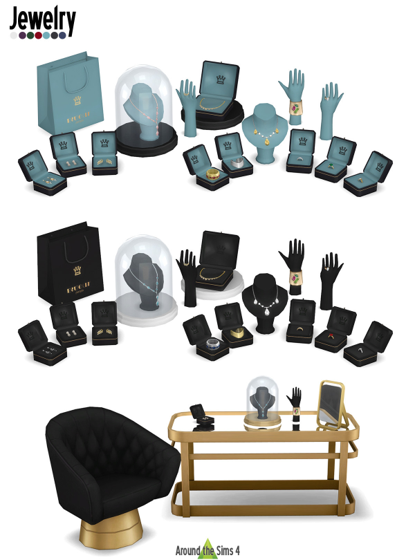 Jewelry Set Around The Sims