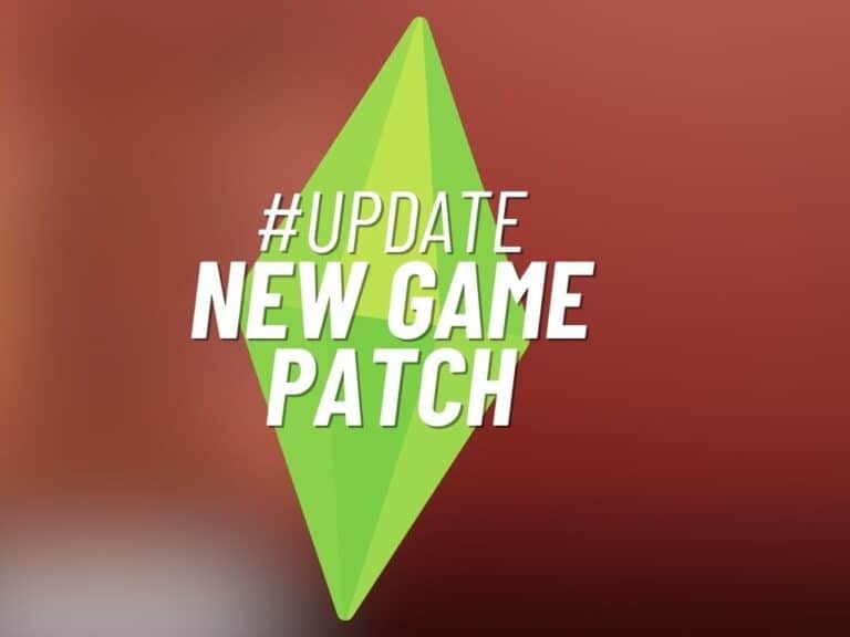 Patch Notes: New Sims 4 Update