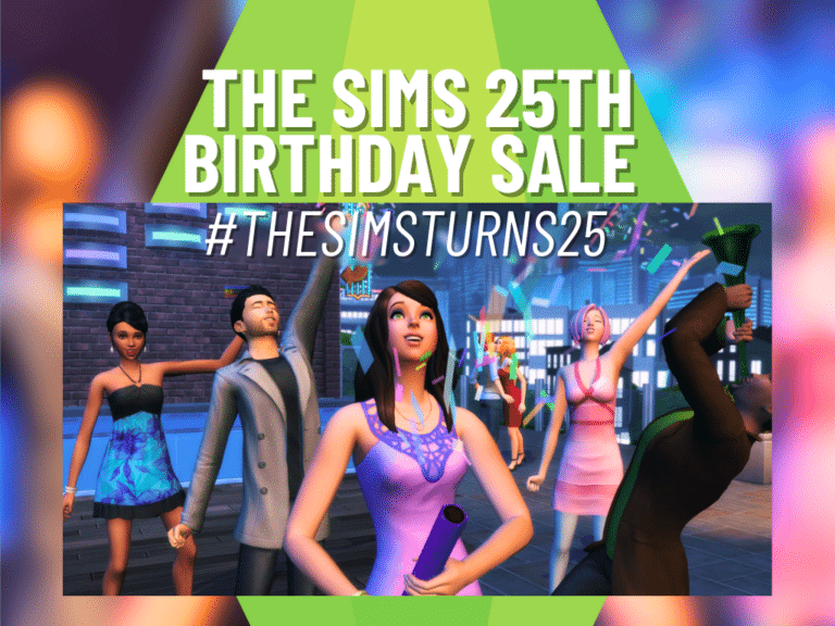 Save Big With The Sims 25th Birthday Sale🎂