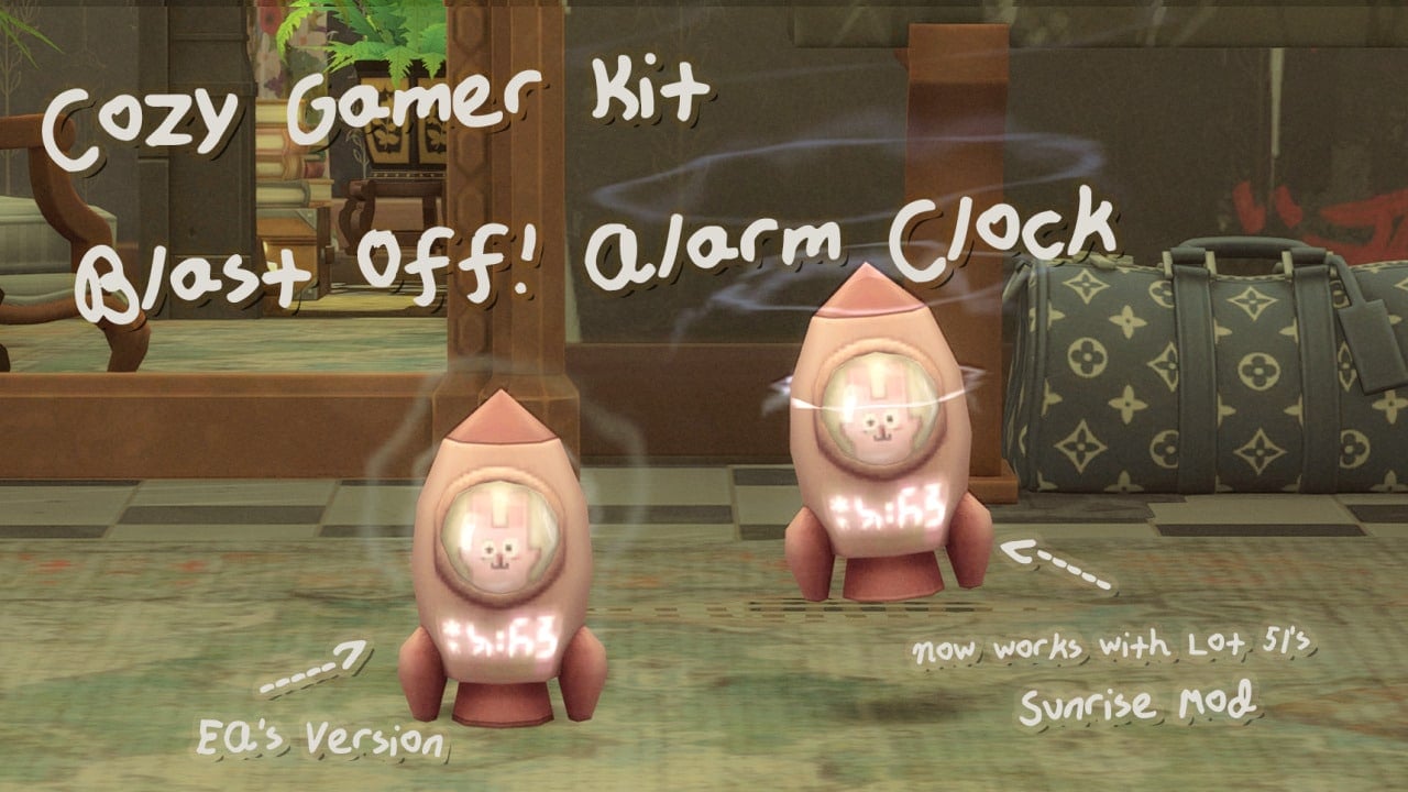 Sunrise Mod Compatible Blast Off! Alarm Clock