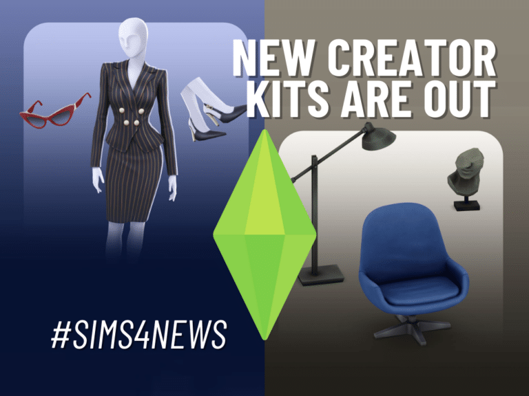 The Latest Sims 4 Creator Kits Are Out; They’re So Refined & Chic!