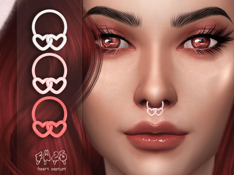 heart septum piercing