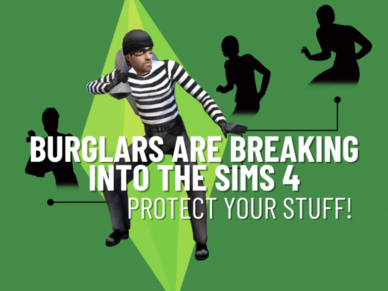 Secure Your Belongings—The Sims 4 Is Getting Burglars!👀