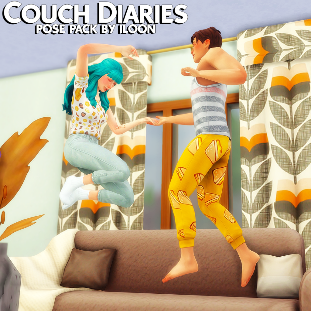 "Couch Diaries" pose pack