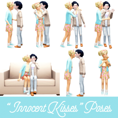 Young Love: The Cutest Romance Poses For Kids — SNOOTYSIMS