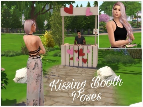 Kissing Booth Poses