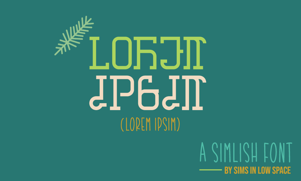 Lorem Ipsim Font