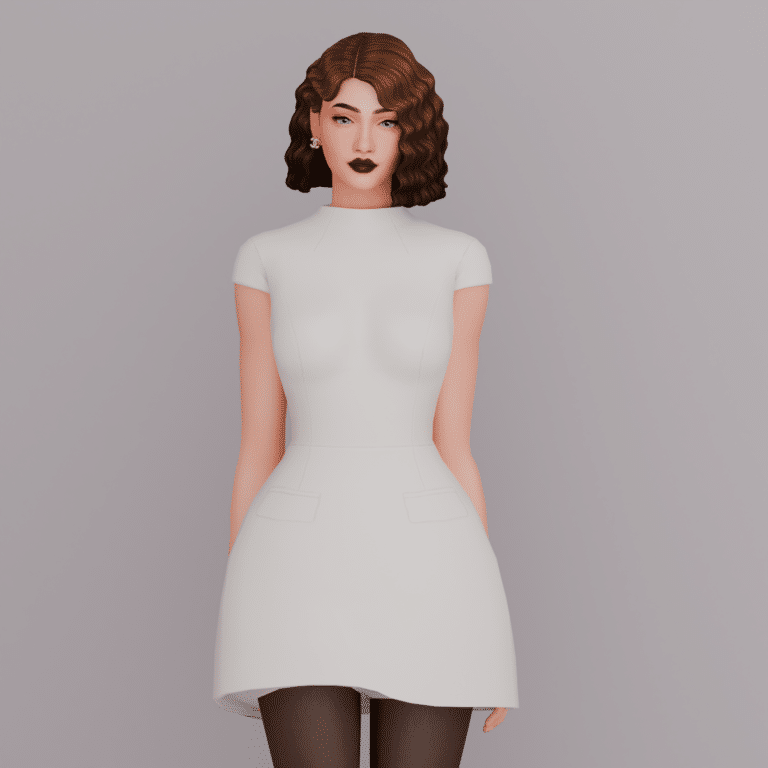 Cap Sleeve Mini Dress [MM]