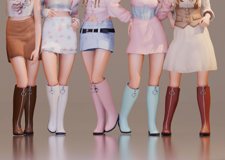 Zip Front Boots [MM]