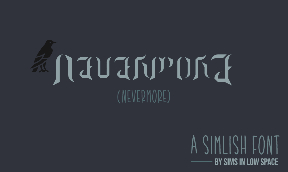 Nevermore Font