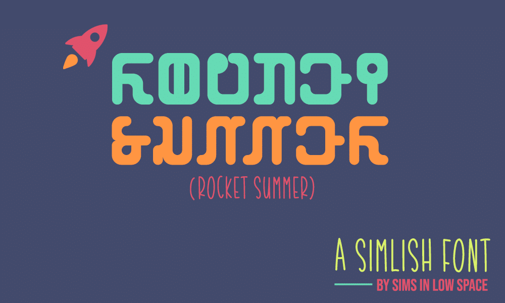 Rocket Summer Font