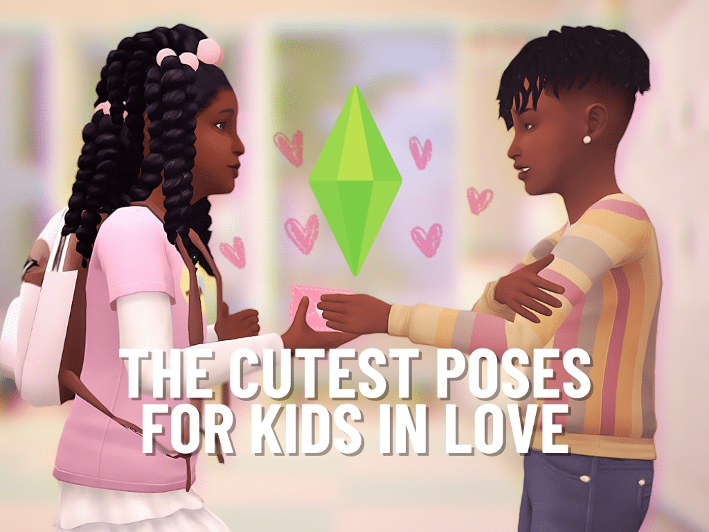 Romance Poses For Kids