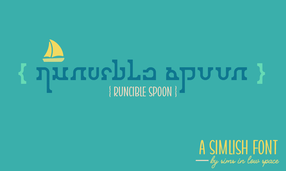 Runcible Spoon Font