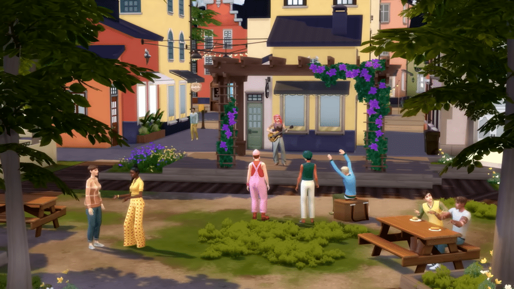 SNOOTYSIMS Sims 4 Businesses Hobbies Neighborhood 2