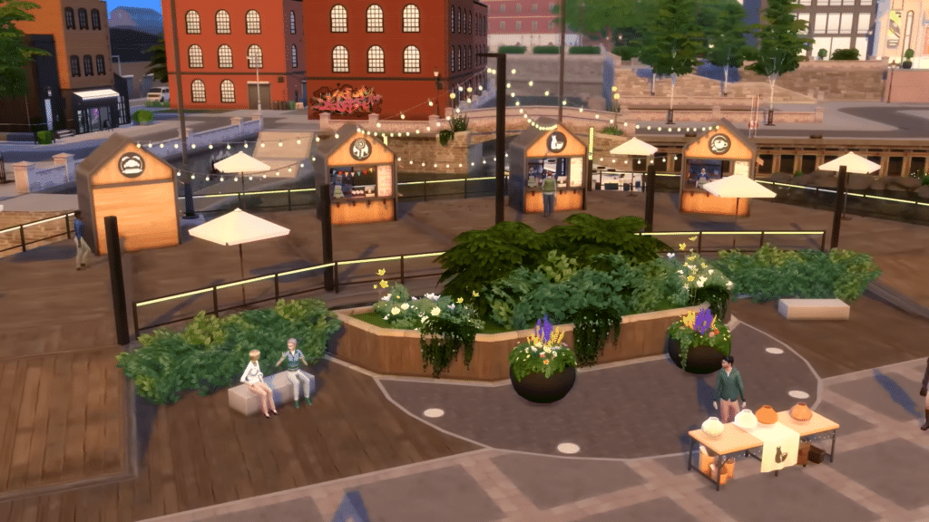 SNOOTYSIMS Sims 4 Businesses Hobbies Neighborhood 6