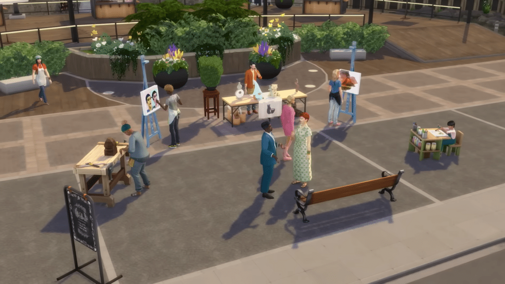 SNOOTYSIMS Sims 4 Businesses Hobbies Neighborhood 8