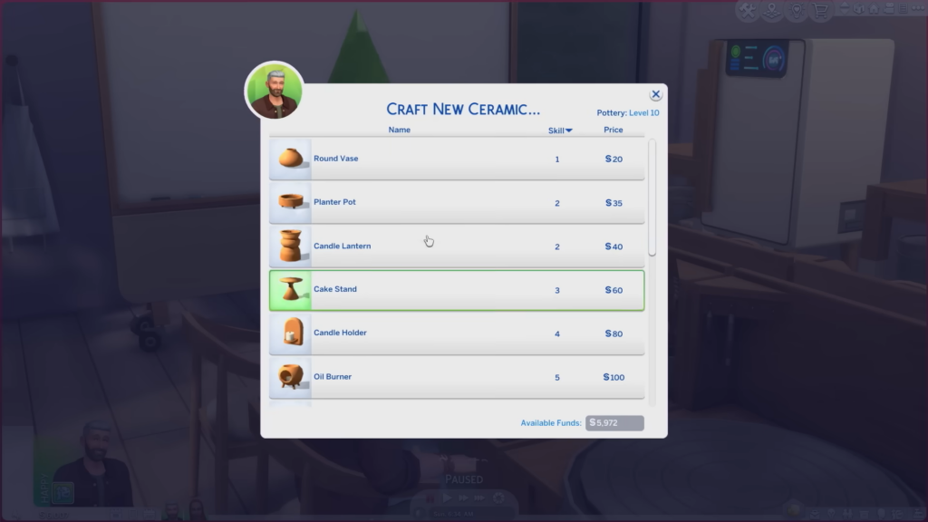 SNOOTYSIMS Sims 4 Businesses Hobbies Pottery Skill 2