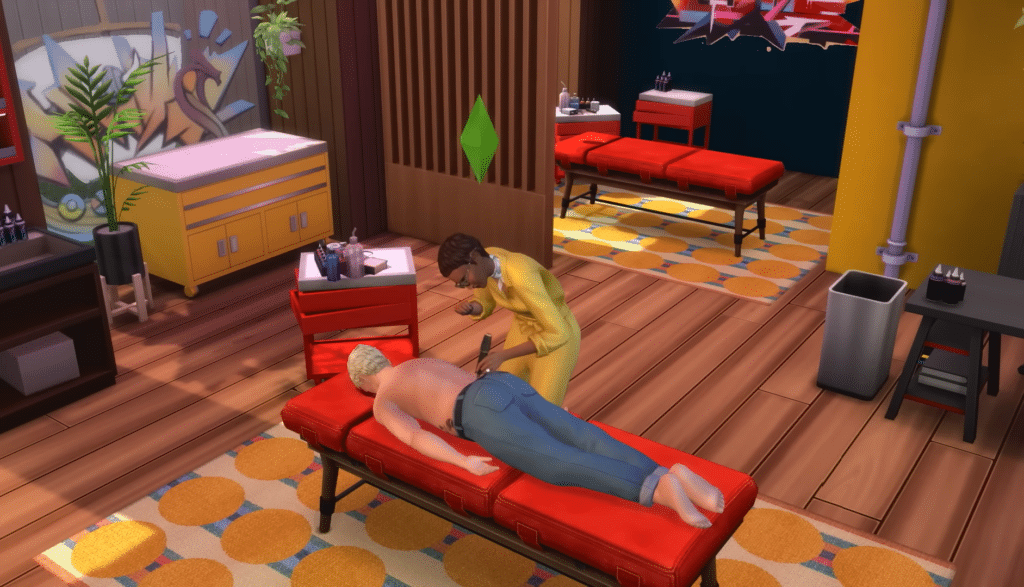 SNOOTYSIMS Sims 4 Businesses Hobbies Tattooing Skill