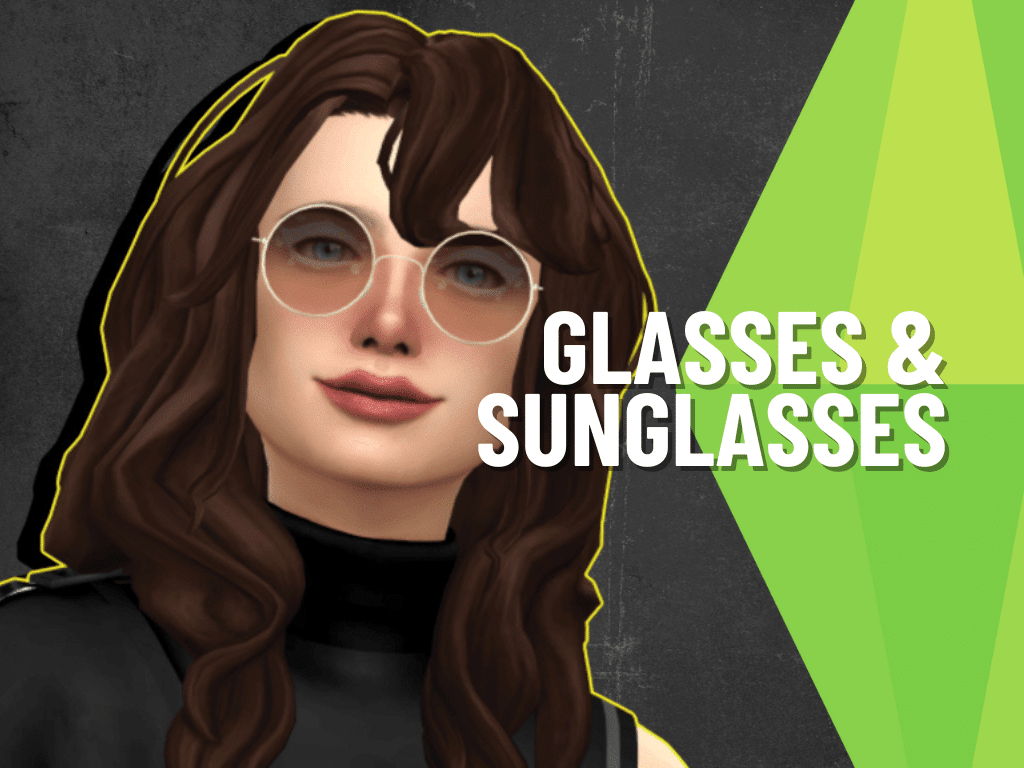 Sims 4 Glasses CC For a Hot Look! (2025 UPDATE) 4 Eyeglasses and Sunglasses