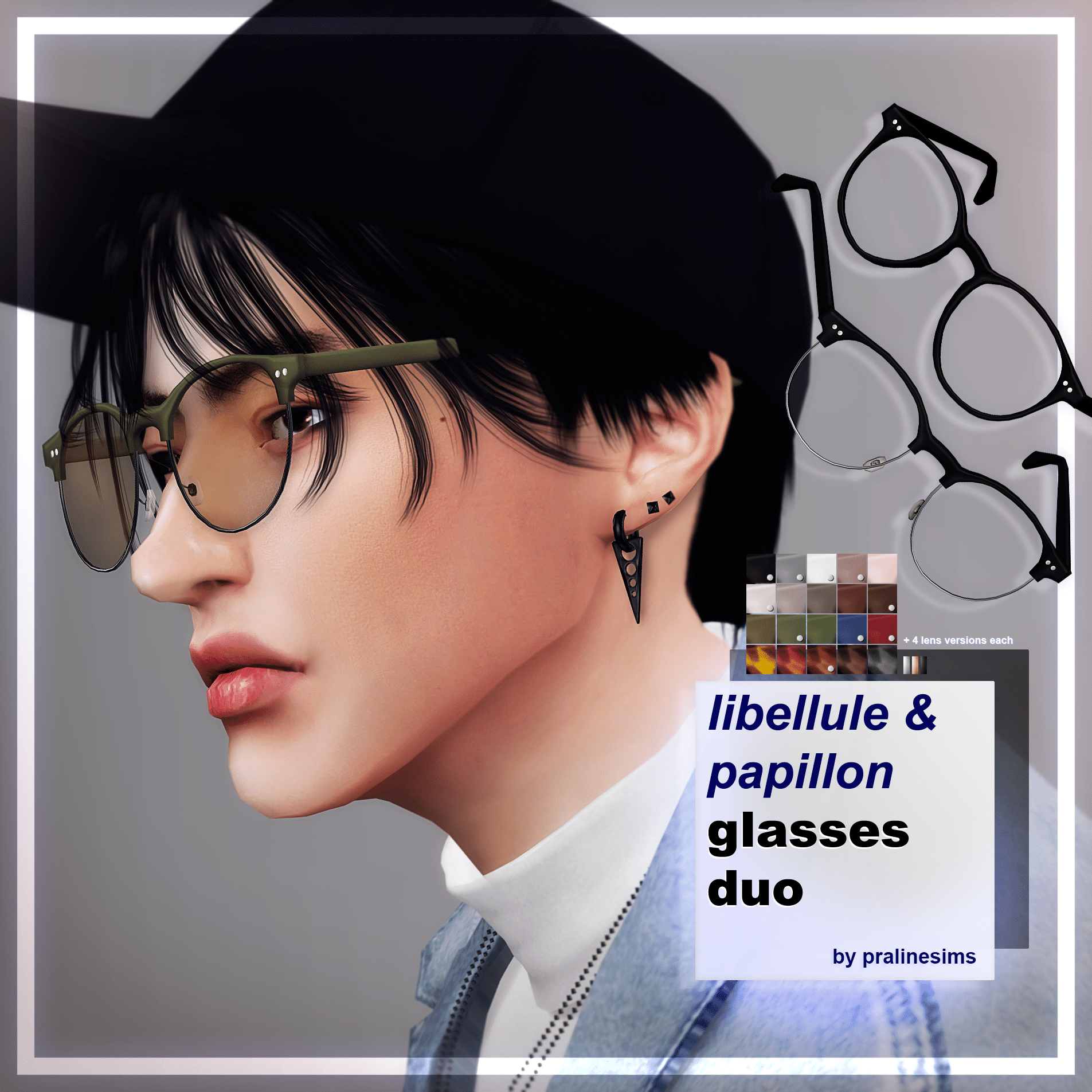 LIBELLULE & PAPILLON Glasses Duo
