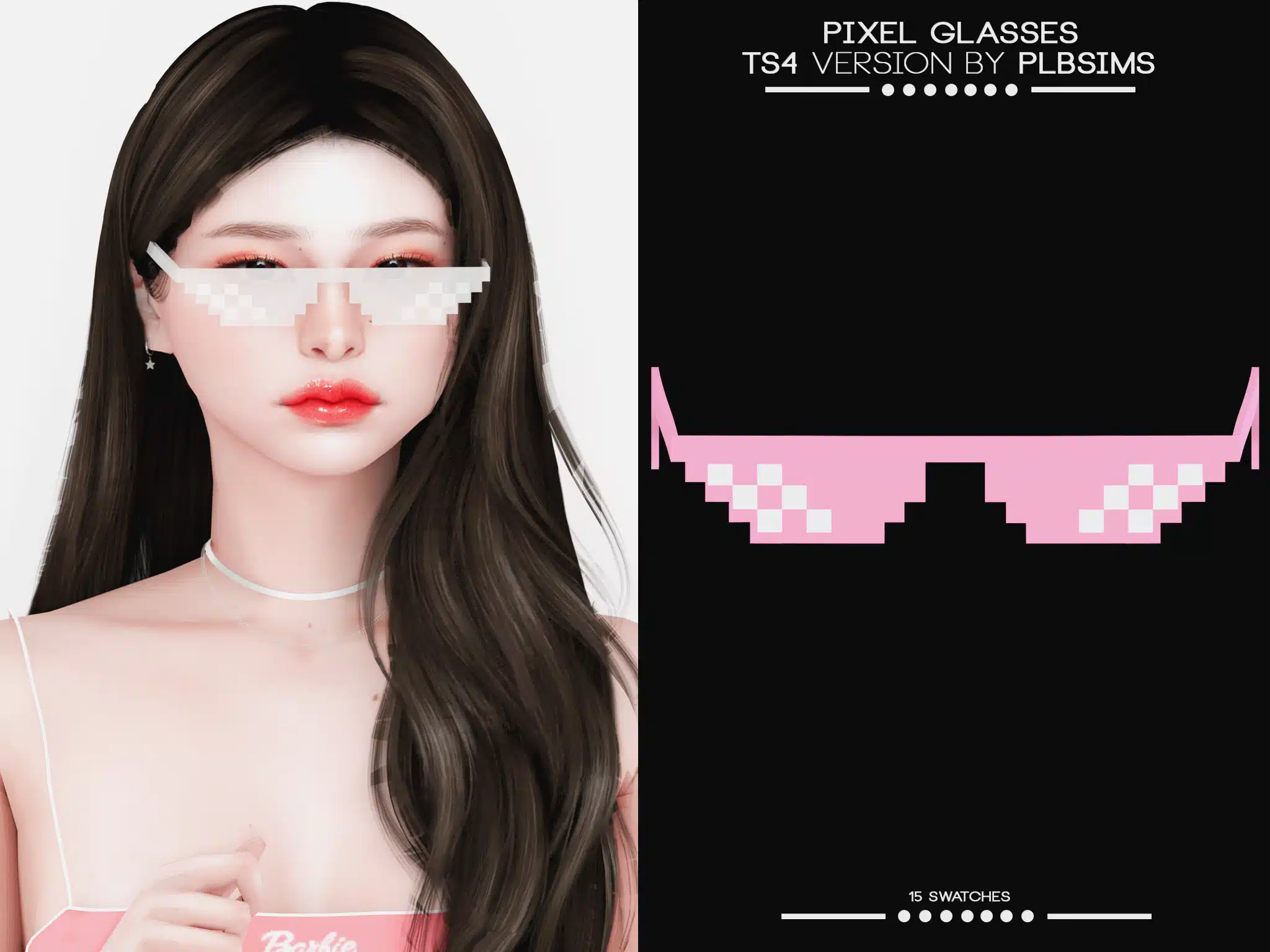 Pixel Glasses Female