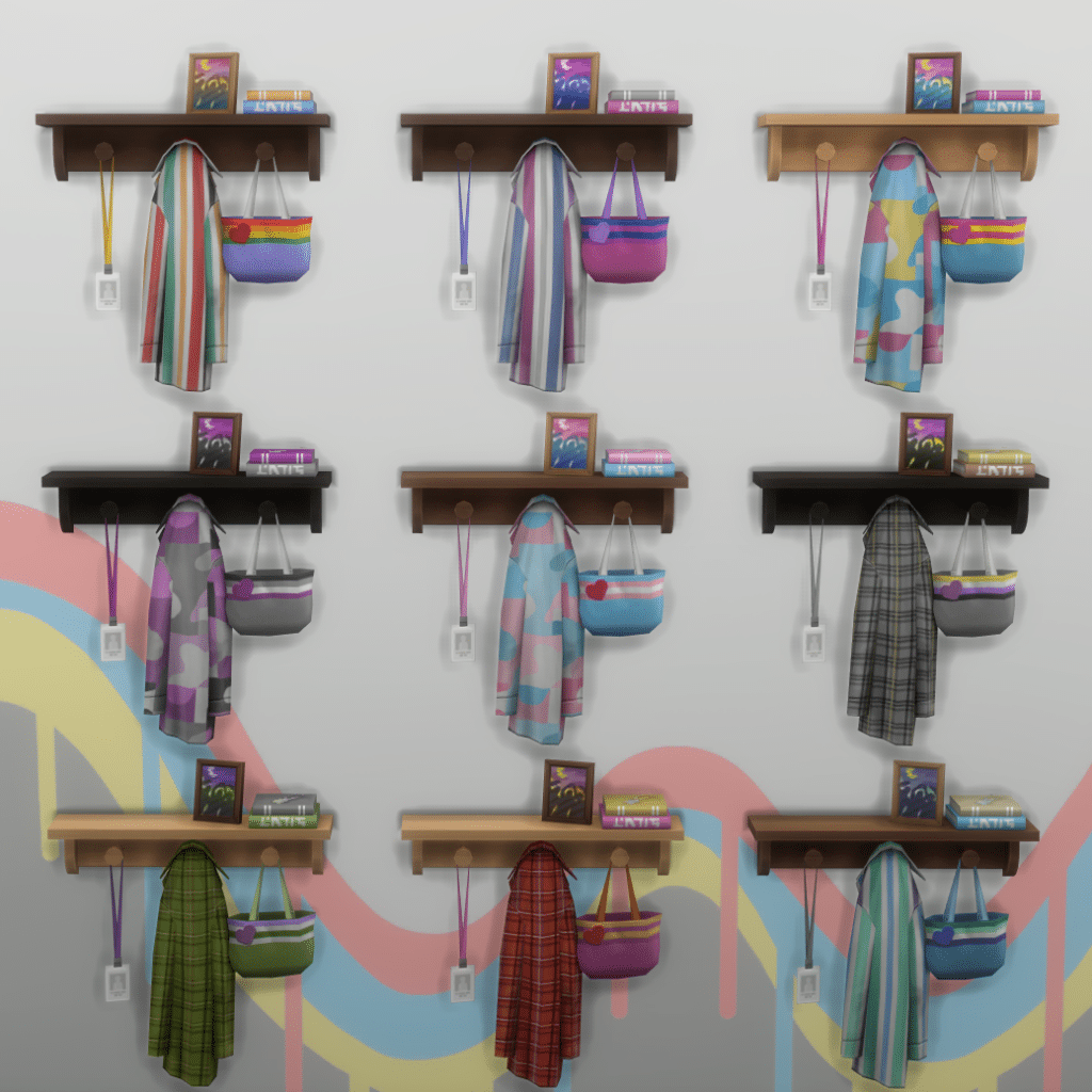 Sims Pride: The Newest SDX Drop! 15 Pride Shelf
