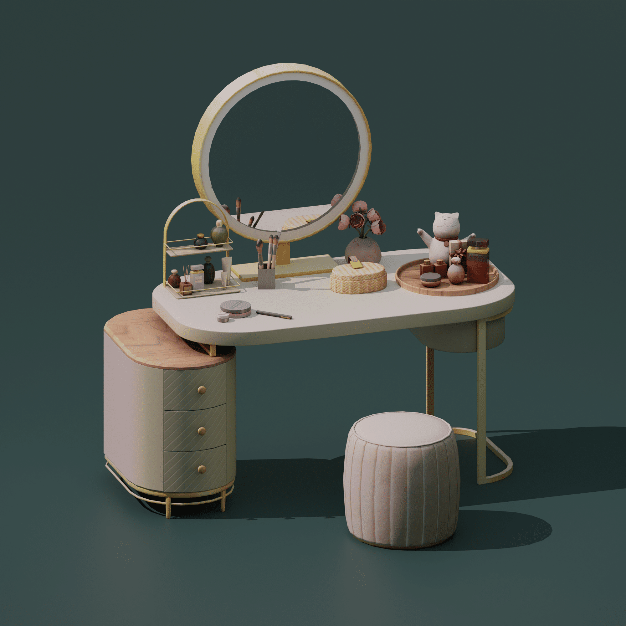 SNOOTYSIMS Custom Content: Our Latest Sims 4 Creations! 20 SNOOTYSIMS - The Luxe Vanity 01