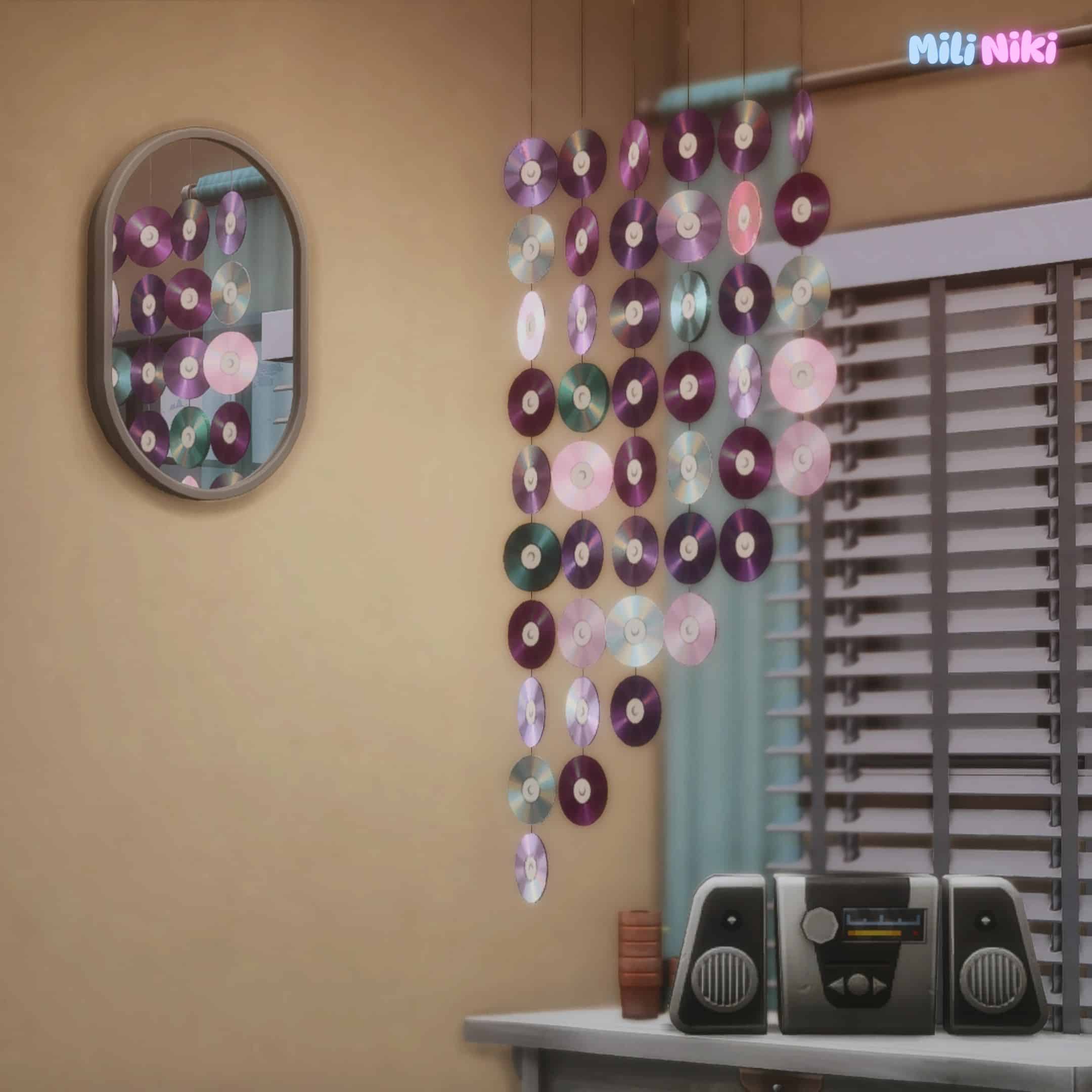 CD Era Curtains by MiliNiki