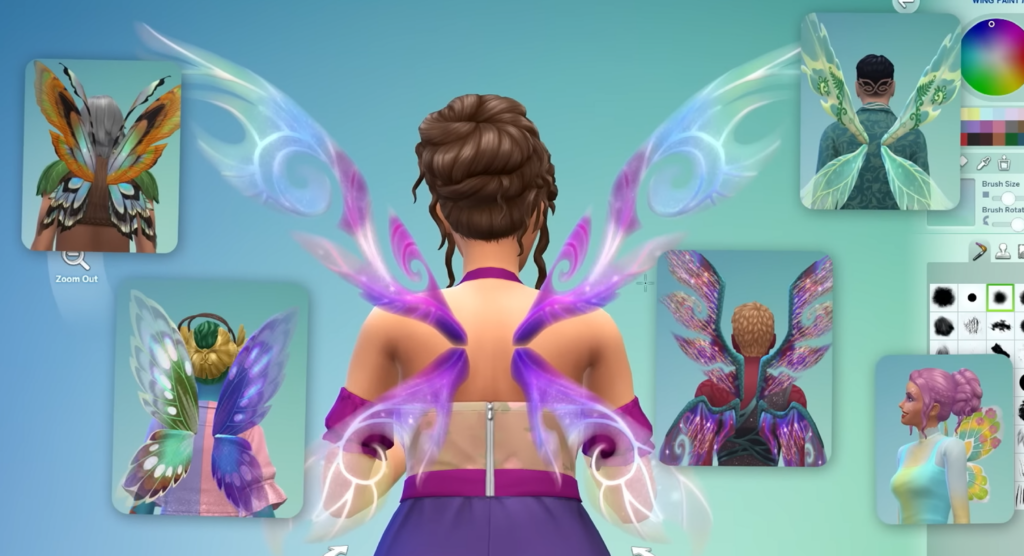 Fae On The Way: A Look At Enchanted By Nature CAS! 10 Wings2