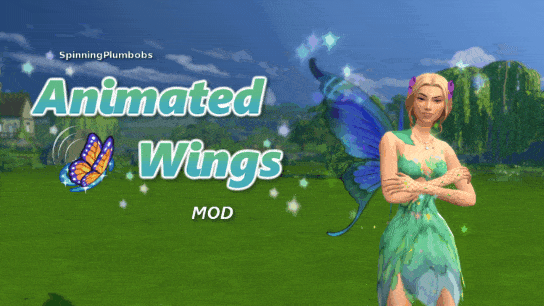 Animated Wings Mod